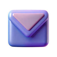 Mail 3D mail icon 3D mail symbol 3D mail image png