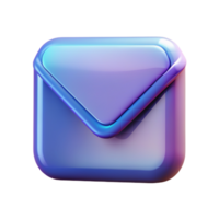 Mail 3D mail icon 3D mail symbol 3D mail image png