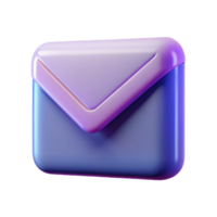 Mail 3D mail icon 3D mail symbol 3D mail image png