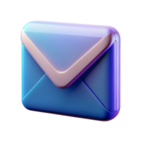 Mail 3D mail icon 3D mail symbol 3D mail image png