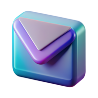Mail 3D mail icon 3D mail symbol 3D mail image png