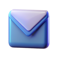 Mail 3D mail icon 3D mail symbol 3D mail image png