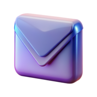 Mail 3D mail icon 3D mail symbol 3D mail image png