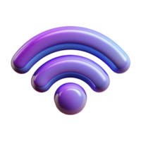 Wi-Fi 3D Wifi icon 3D Wifi symbol 3D Wifi image png