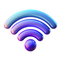 Wi-Fi 3D Wifi icon 3D Wifi symbol 3D Wifi image png