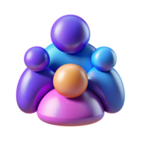 Teamwork 3D teamwork icon 3D teamwork symbol 3D teamwork image png