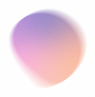colorful gradient shape, modern shape fluid blob gradient png