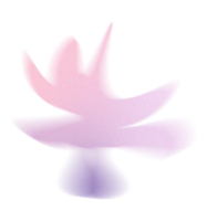 colorful gradient shape, modern shape fluid blob gradient png