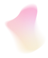 colorida gradiente forma, moderno forma fluido blob gradiente png