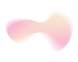 colorful gradient shape, modern shape fluid blob gradient png