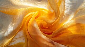 The fabrics edges appear to be melting into the background giving the illusion of endless dimensions photo