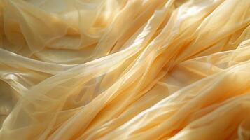 Delicate strands of fabric gently gliding through the air adding a touch of elegance to the festival photo