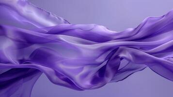 A regal purple banner rippling in the wind announcing the arrival of a special event and adding a touch of grandeur photo