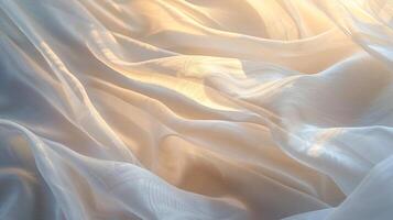 Soft gentle light filters through the fabric creating a peaceful and soothing glow photo