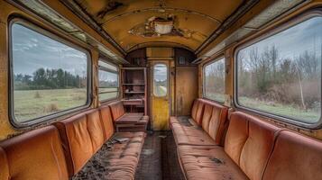 With no trains in sight the tourists have free reign to explore the interiors of the abandoned cars discovering hidden compartments and longforgotten items photo