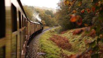 Sorrowful sighs and longing looks as the train whistle blows in the distance photo