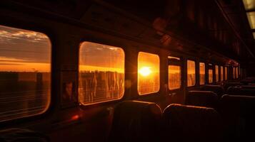 As dawn approached the first rays of sunlight peeked through the windows signaling the end of our nocturnal journey photo