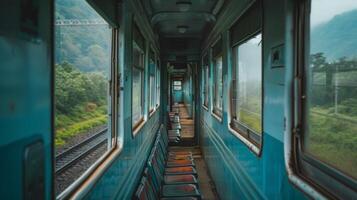 Embracing the slow pace and savoring the journey rather than rushing to reach the destination photo