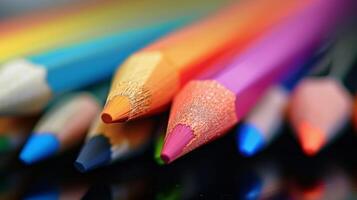 An upclose look at a digital notebook screen displaying a variety of writing and drawing tools such as pencils markers and highlighters for a customizable and versatile notetaking photo