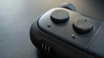 A closeup of the touch controls on the earbuds showcasing their userfriendly design for easy adjustment of volume and noisemasking features photo