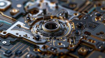 An image of the underside of a smart weight scale revealing the intricate circuitry and wiring that powers its advanced functions photo