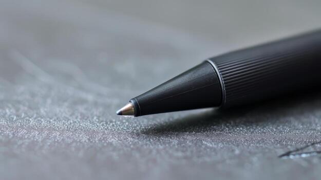 Closeup of the eraser attachment on the end of the smart pen perfect for quickly removing mistakes or making edits on the reusable pages photo