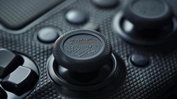 A closeup of the Dpad on a controller with each direction clearly labeled and a crosshatch pattern for added grip. This essential control feature allows for quick and precise movement photo