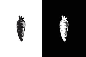 Carrot Icon. Vegetable food sign. Carrot icon. Carrot icon isolated on white black background. vector