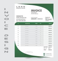 Gradient modern business letterhead template design vector