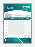 Gradient modern business letterhead template design vector