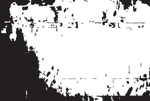 grunge texture of wall fragment with scratches and cracks vector