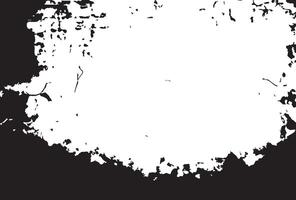 grunge texture of wall fragment with scratches and cracks vector