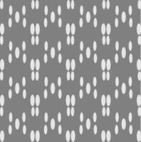 Seamless texture in the form of a geometric pattern of ovals on a gray background vector