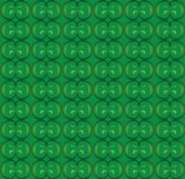 Abstract texture in the form of a beautiful seamless pattern on a green background vector