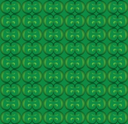 Abstract texture in the form of a beautiful seamless pattern on a green background