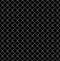 Seamless texture in the form of a pattern of white mesh on a black background vector