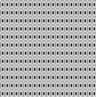 Seamless texture in the form of a geometric pattern of black ovals on a white background vector