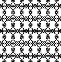 Seamless texture in the form of an abstract black pattern on a white background vector