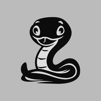 Cute Snake, Snake staring Front, Snakes, Animal vector