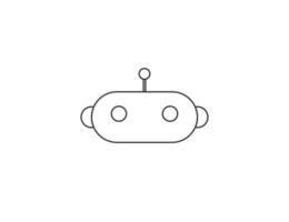 Chatbot, robot, app icon. illustration. vector