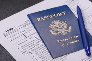 IRS Form 1065 US Return of Partnership Income blank photo