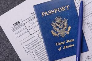 IRS Form 1065 US Return of Partnership Income blank photo