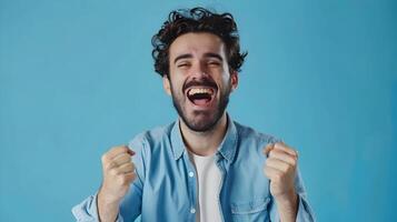 Thriving Marketing Manager Conquering Business Goals with Positive Energy photo