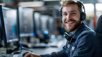 Upbeat Coordinator Diligently Manages Tasks in Streamlined Office Environment photo