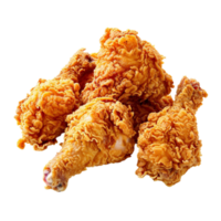 Fried Chicken on Transparent Background. png