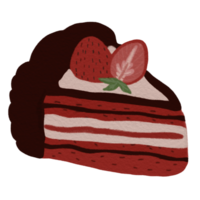 cute stuff cake png