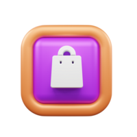 User Interface 3d icon illustration or User interface web and apps icon png