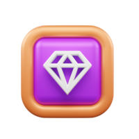 User Interface 3d icon illustration or User interface web and apps icon png