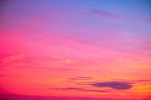 Beautiful , luxury soft gradient orange gold clouds and sunlight on the blue sky perfect for the background, take in everning,Twilight, Large size, high definition landscape photo