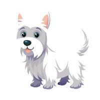 Realistic Pet Cat , Dog Illustration Concepts vector